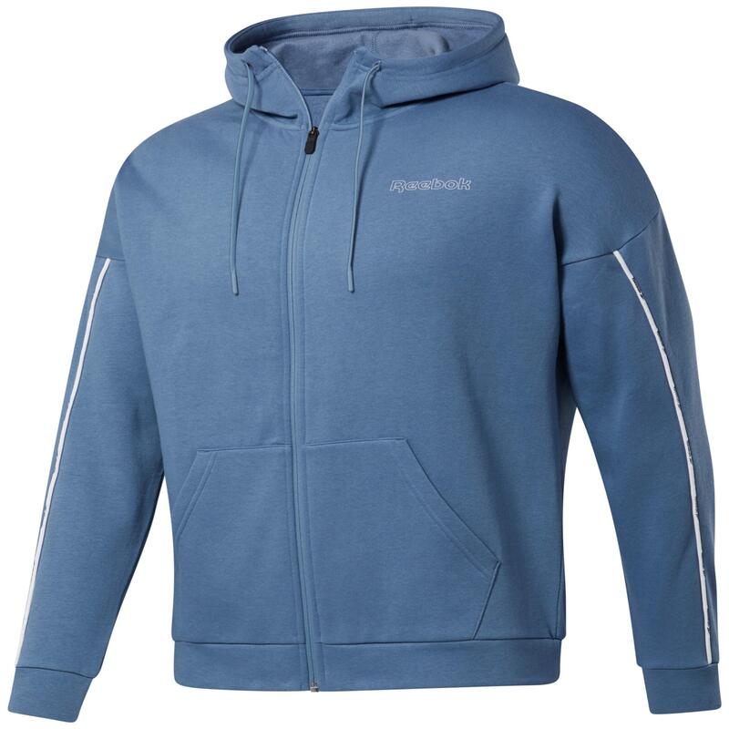

Толстовка с капюшоном для фитнеса мужская Reebok серая, X8743820