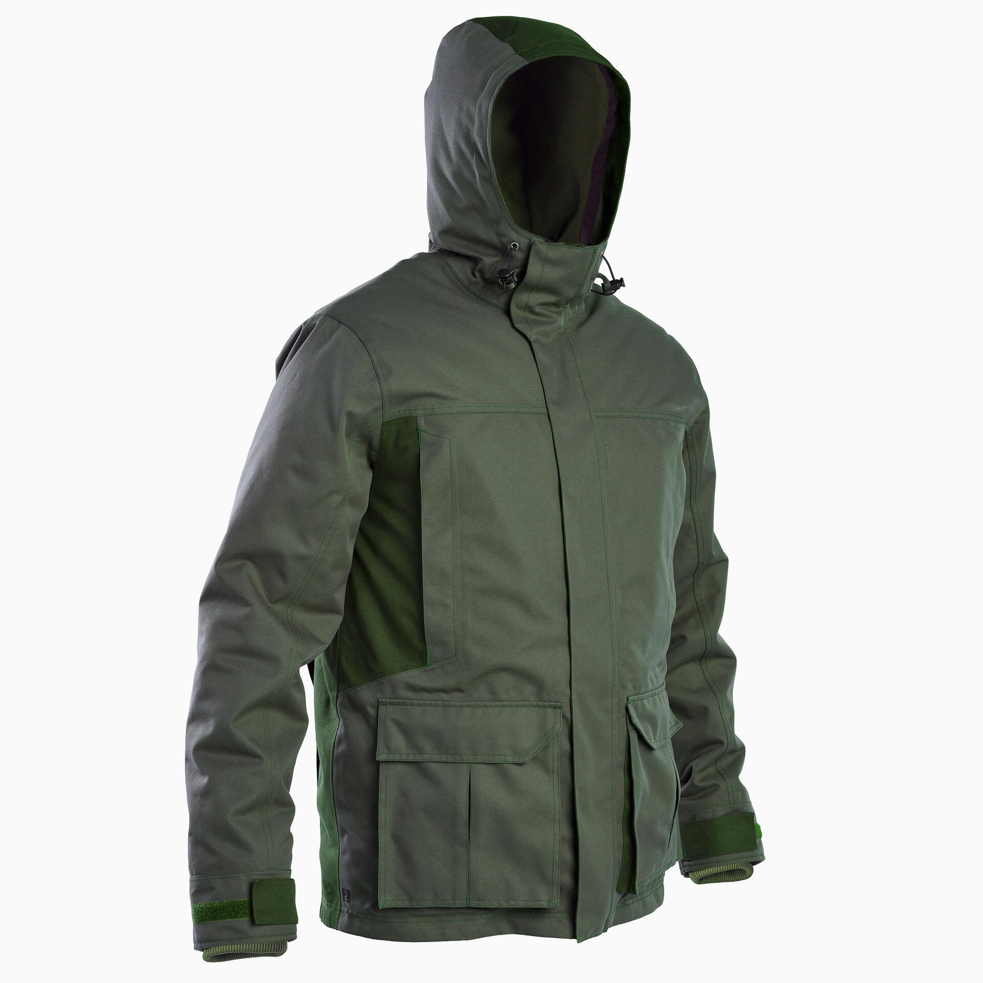 Veste chasse imperméable chaude 500 verte - Mobilité urbaine et outdoor - Plein air - SOLOGNAC-Decathlon PRO - Clubs - Entreprises - Collectivités -