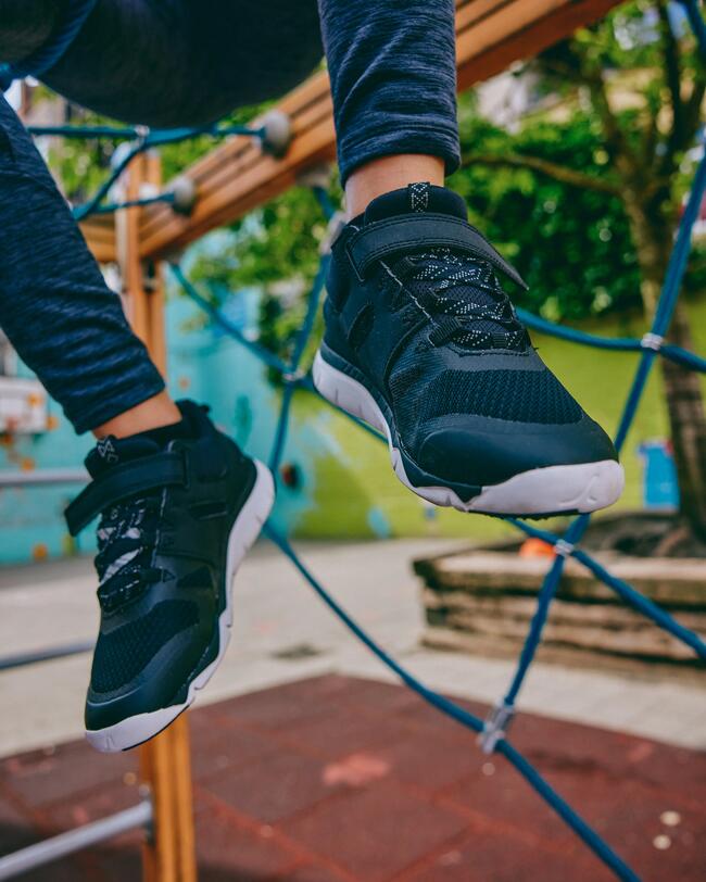 KIDS’ LIGHT & BREATHABLE RIP-TAB TRAINERS 