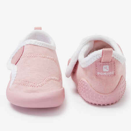 Kūdikių lengvi šilti batai, rožiniai