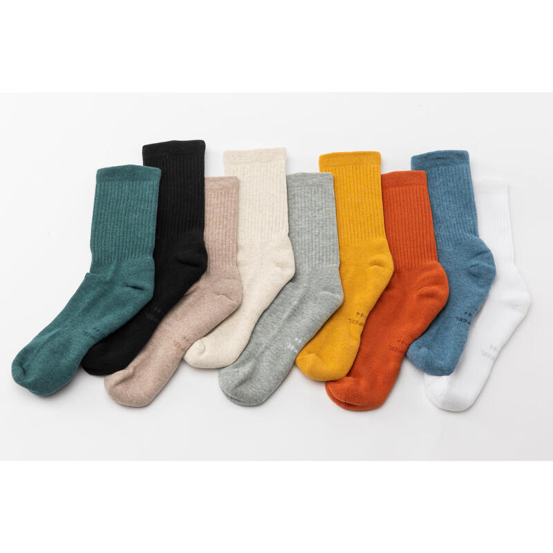 Walking Sock CN Mid Long x2 BLACK