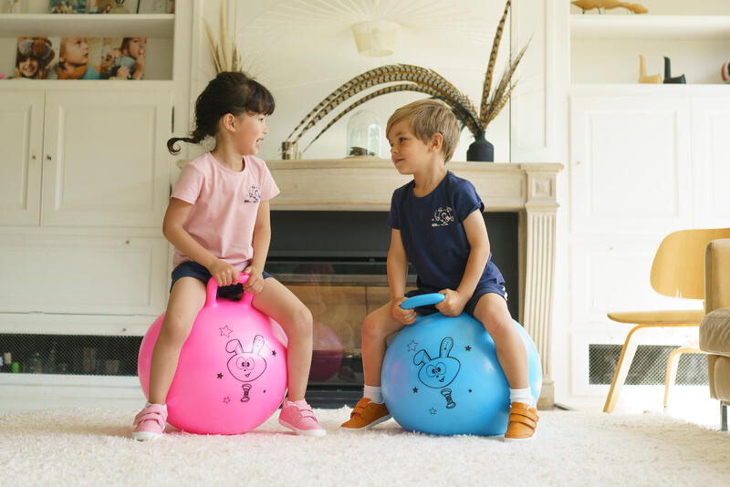 Kids' Gym Hopper Ball Resist 45 cm - Pink