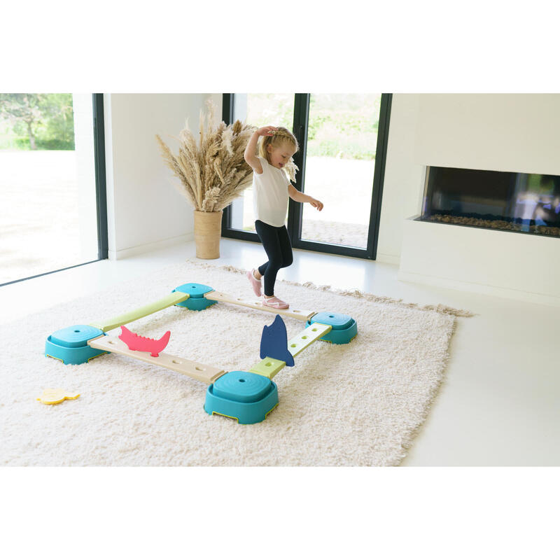 Kit exerciții Baby gym 2-6 ani