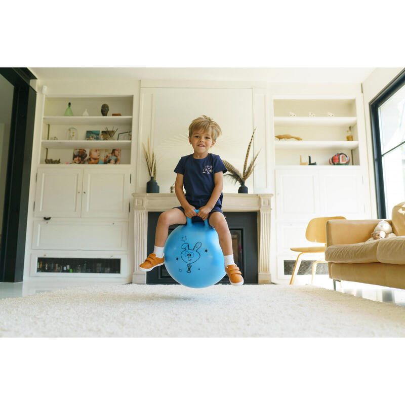 Ballon Sauteur Resist 45 cm gym enfant bleu