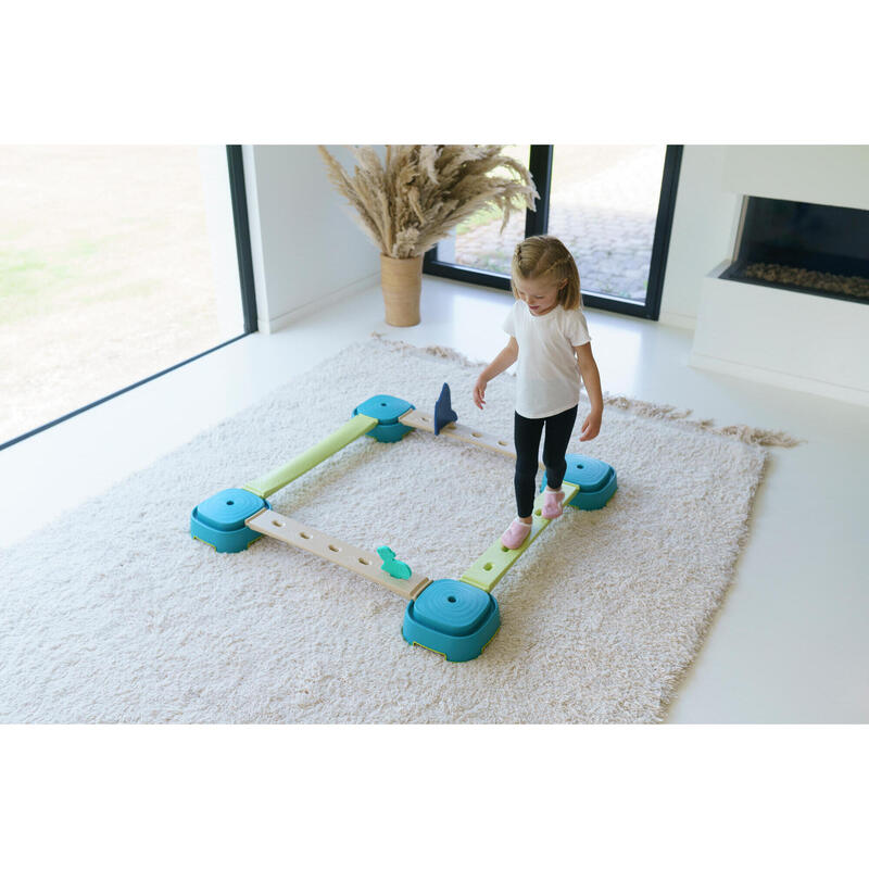 Kit exerciții Baby gym 2-6 ani