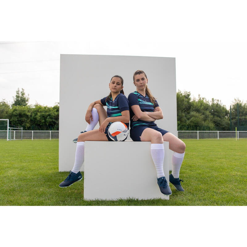 Voetbalbroekje dames Viralto+ blauw