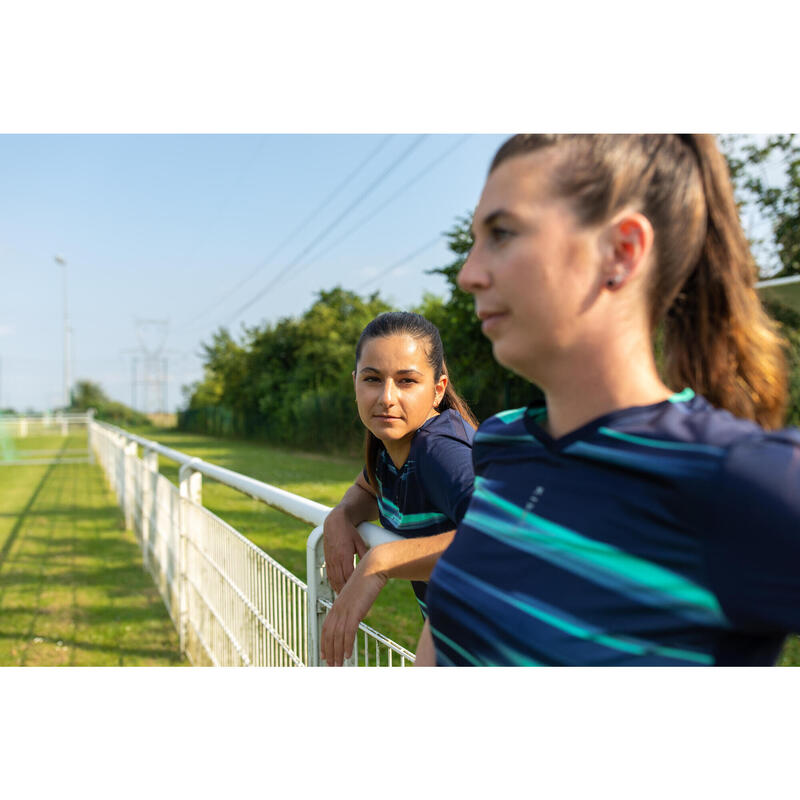 Voetbalbroekje dames Viralto+ blauw