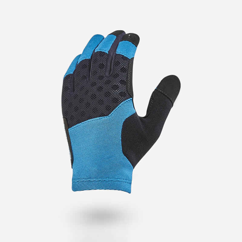 Mountain Biking Gloves ST 500 - Turquoise
