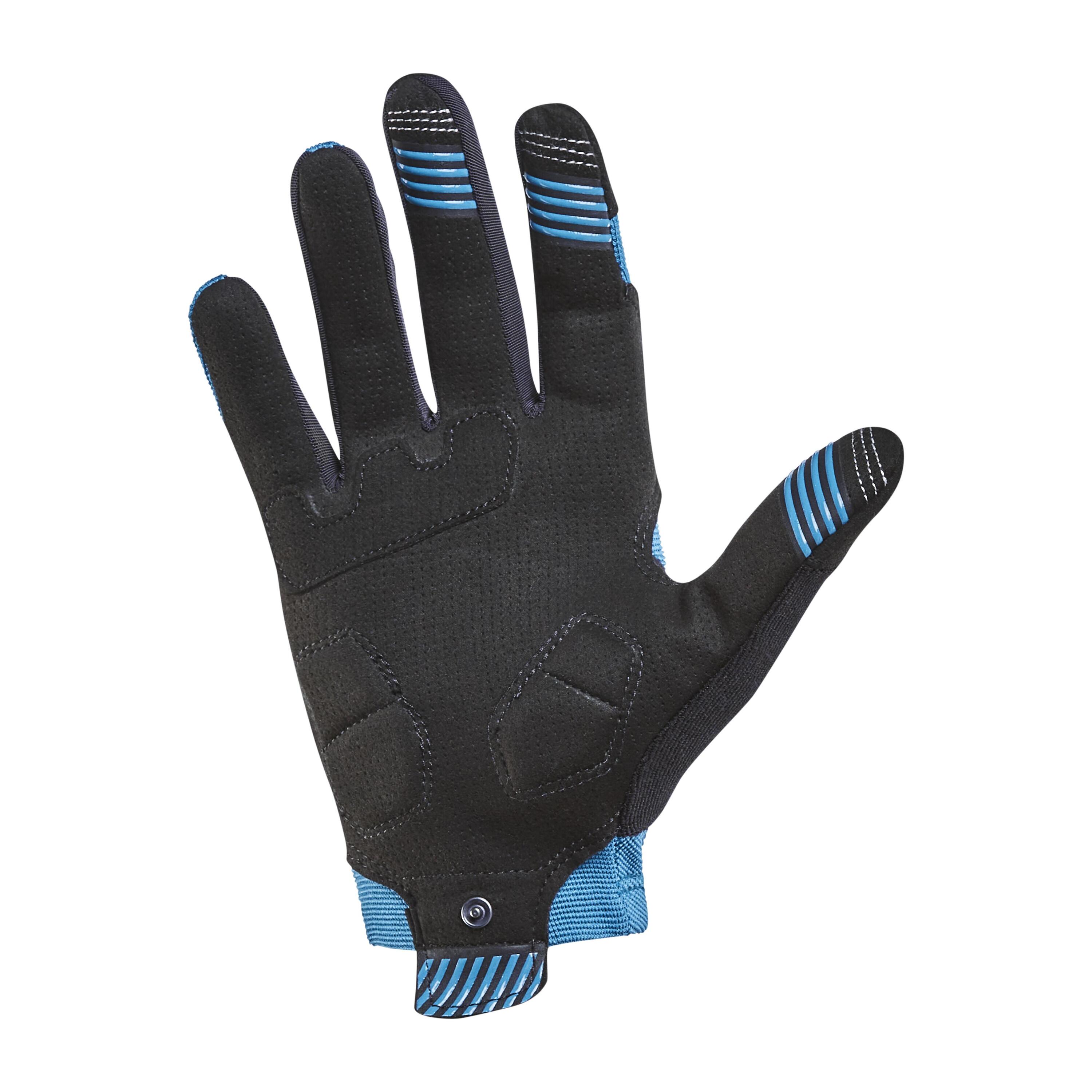 Mountain Biking Gloves ST 500 - Turquoise 3/11