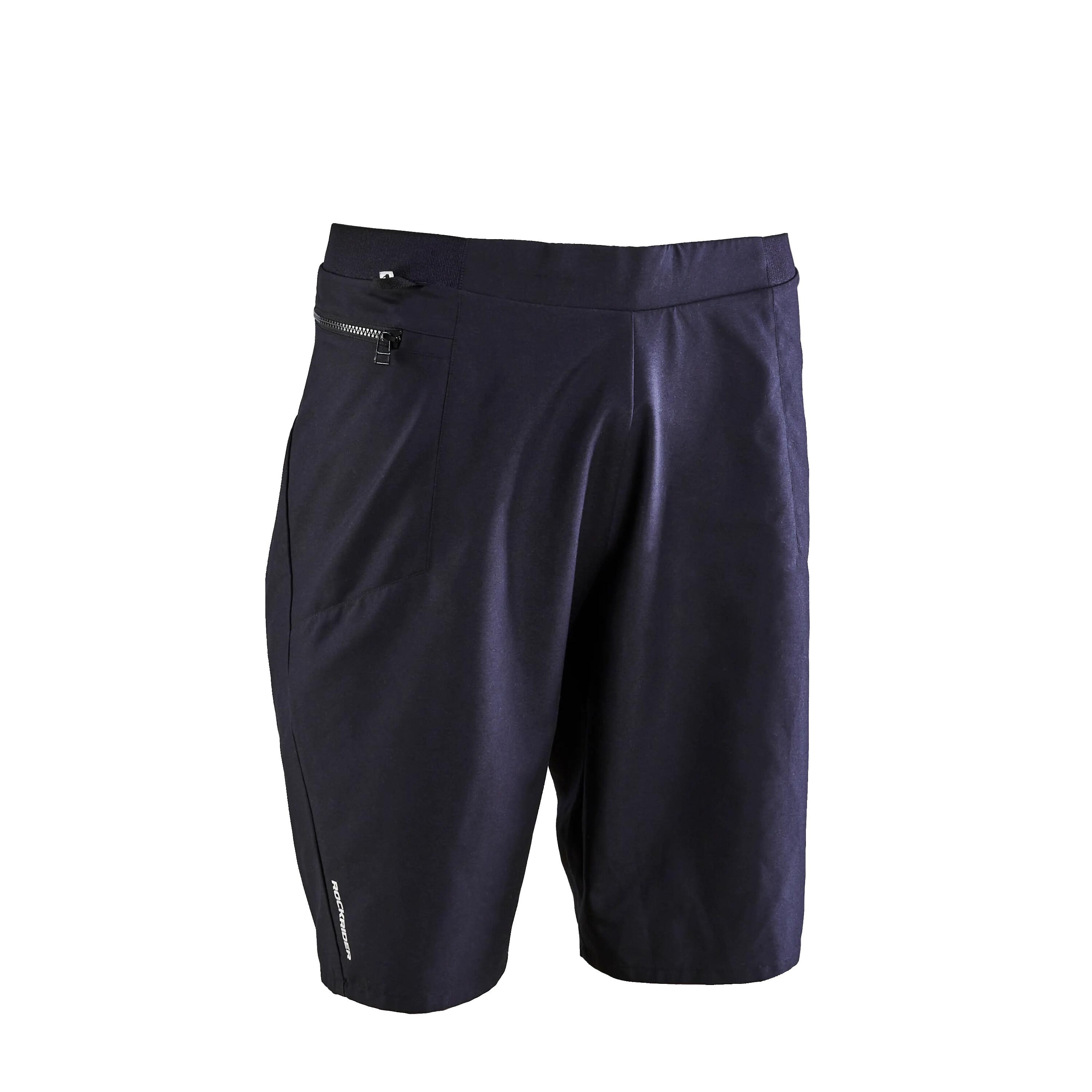 Badana de ciclismo para Hombre Rockrider Expl 100	negro 8/10