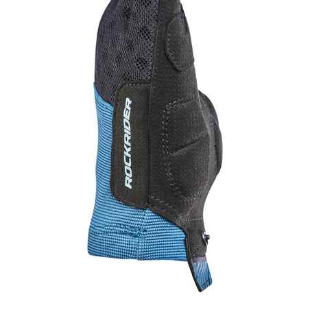 Mountain Biking Gloves ST 500 - Turquoise