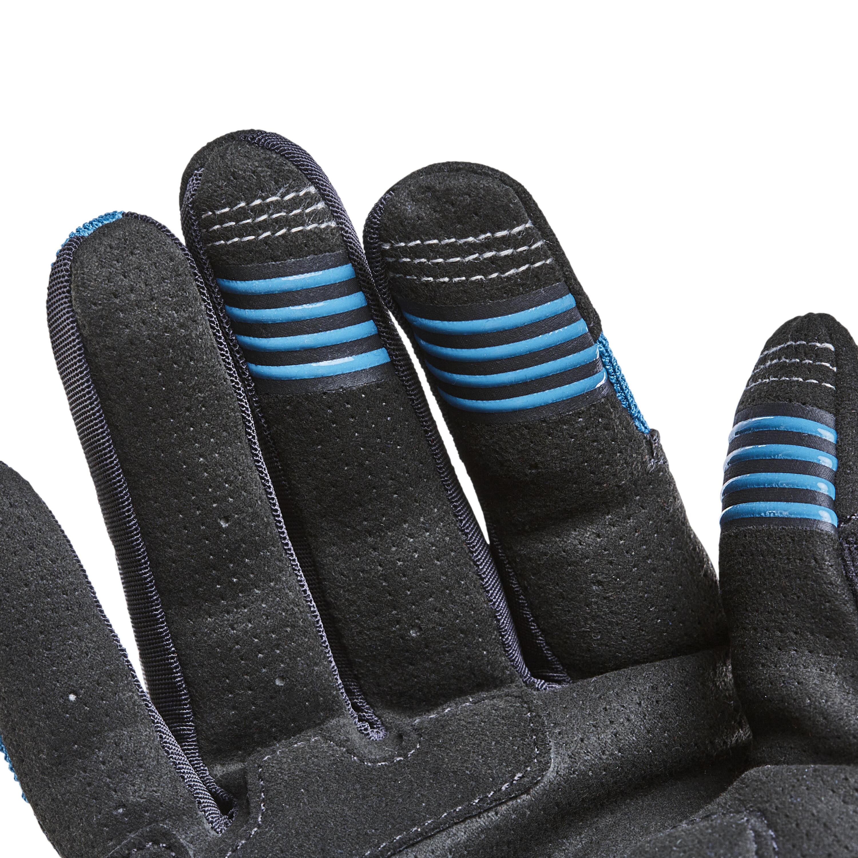 Mountain Biking Gloves ST 500 - Turquoise 6/11