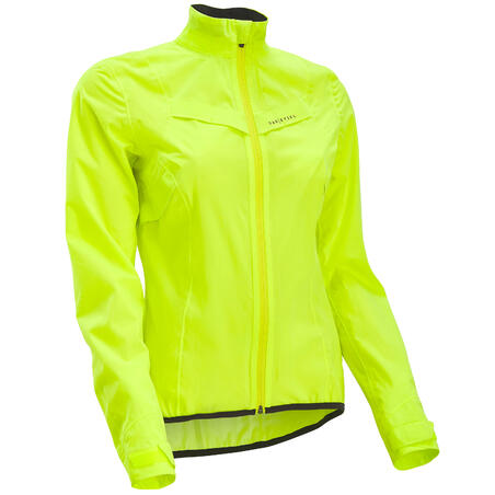 Women's Rainproof Jacket Racer - Yellow