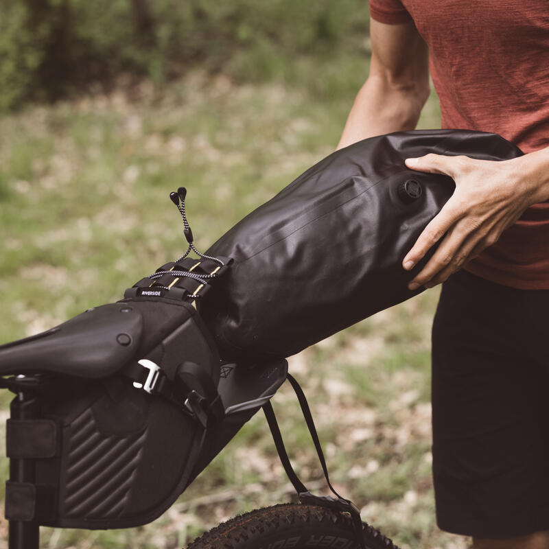 Uprząż rowerowa Riverside na torbę pod siodło do bikepackingu