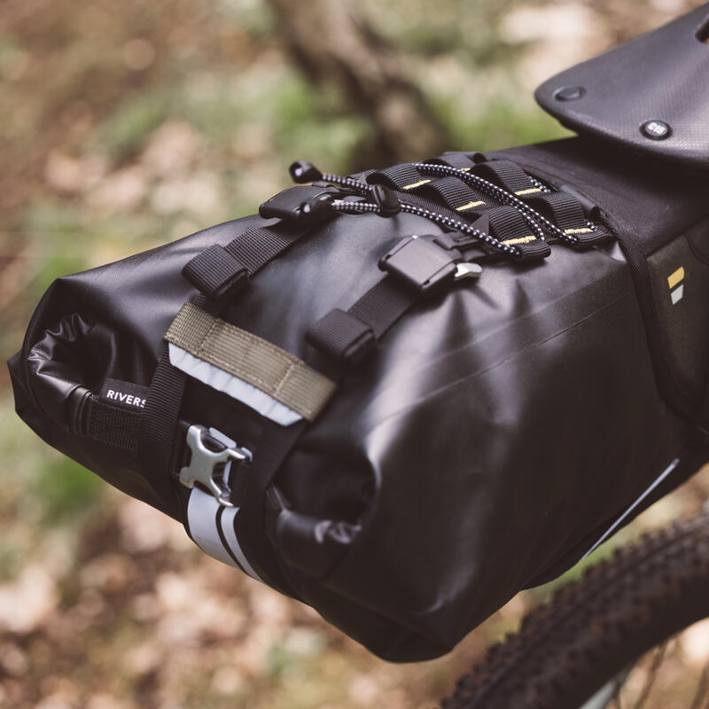 Uprząż rowerowa Riverside na torbę pod siodło do bikepackingu