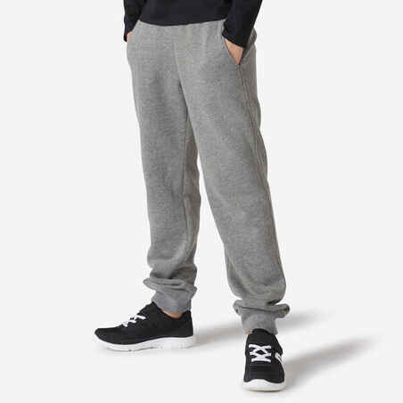 Pantalón Jogger Cálido Niños Domyos gris 