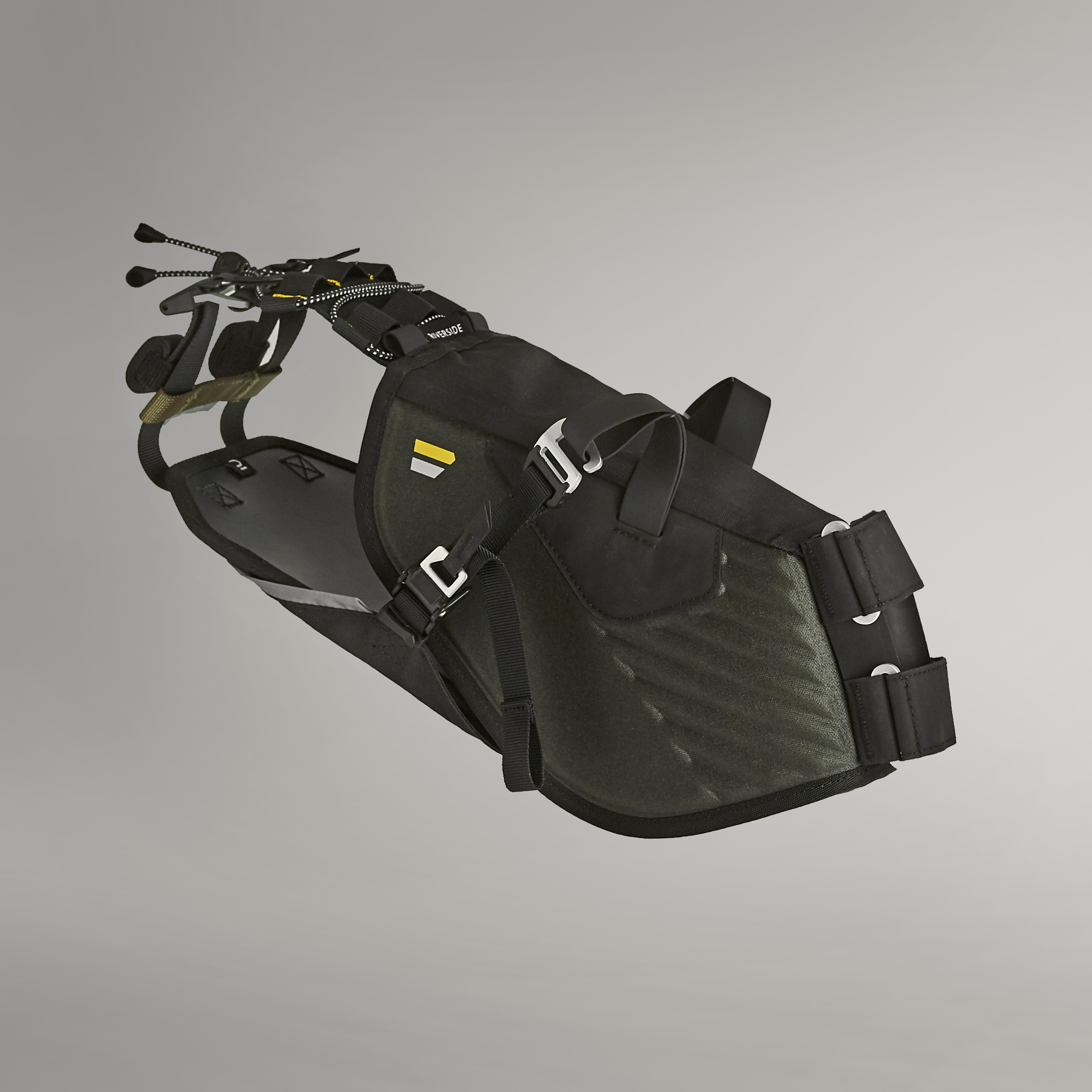 Image of Bikepacking Saddle Bag Harness - Black