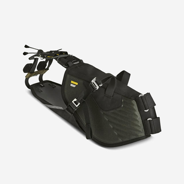 Imbragatura borsa da sella bikepacking