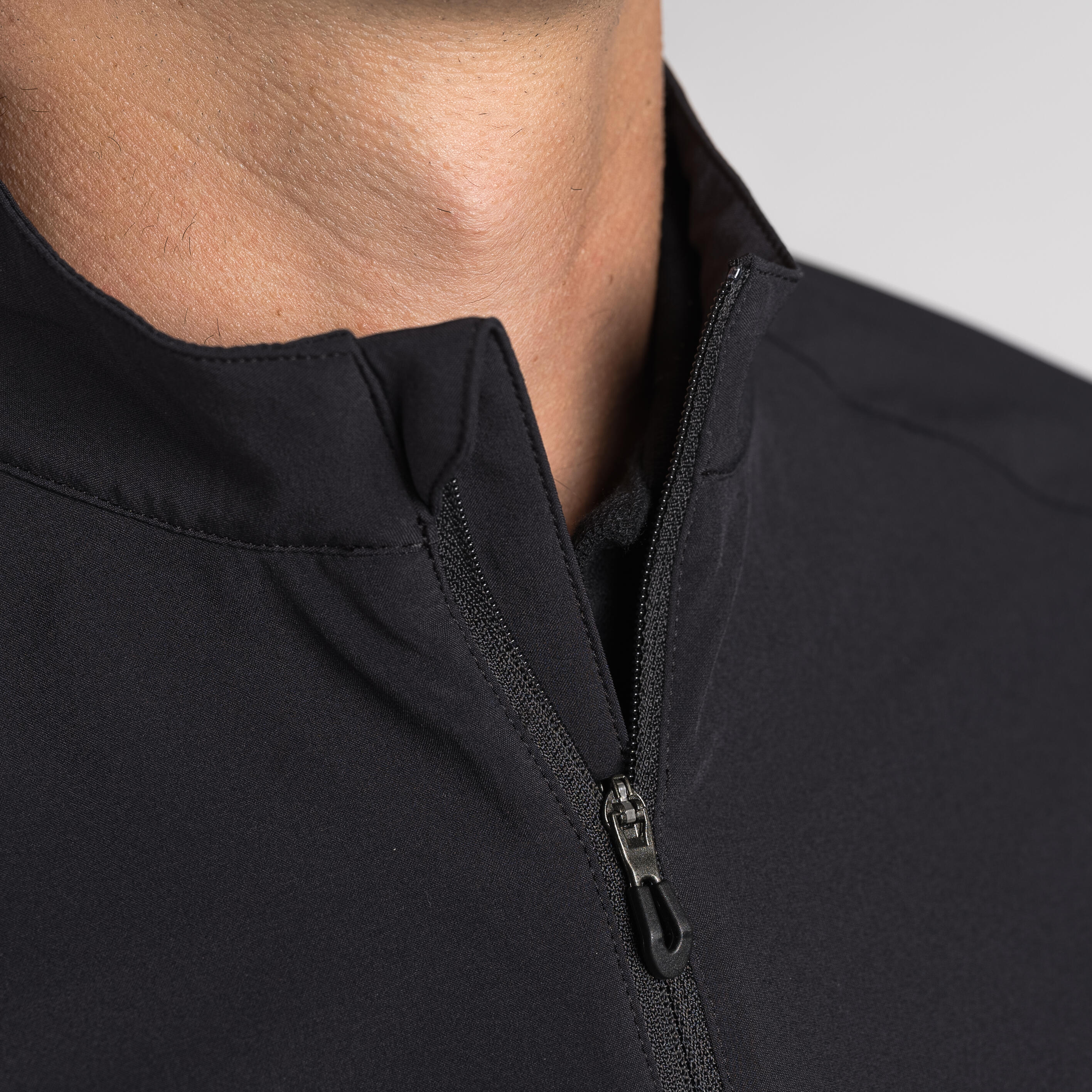 Men s Golf Water Repellent Windbreaker RW500 Black Decathlon