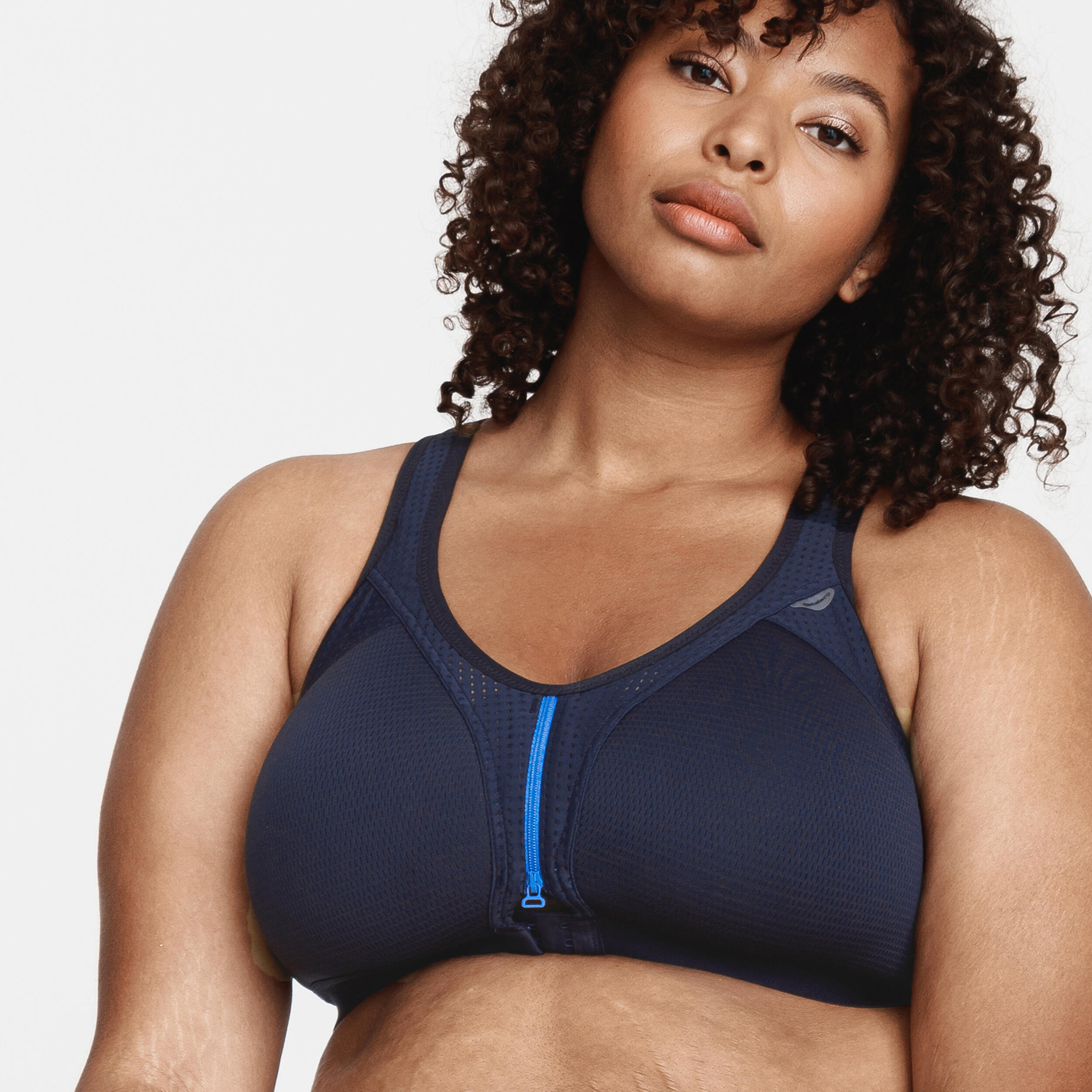 Zipped Running Bra - High support 1/9