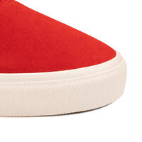 Adult Vulcanised Skate Shoes Vulca 500 II - Red/White