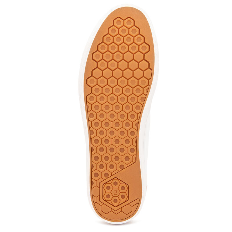 Încălțăminte skateboard VULCA 500 II Alb Adulți 