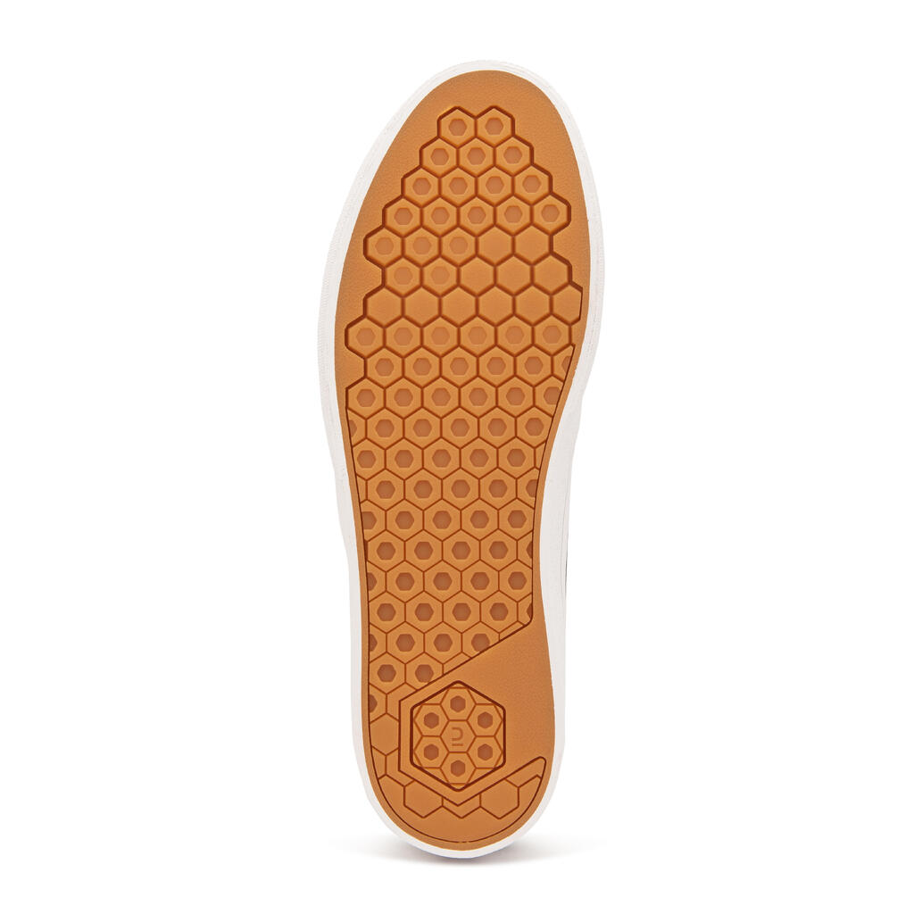 Tenis vulcanizados / goma de skateboard adulto VULCA 500 II negro