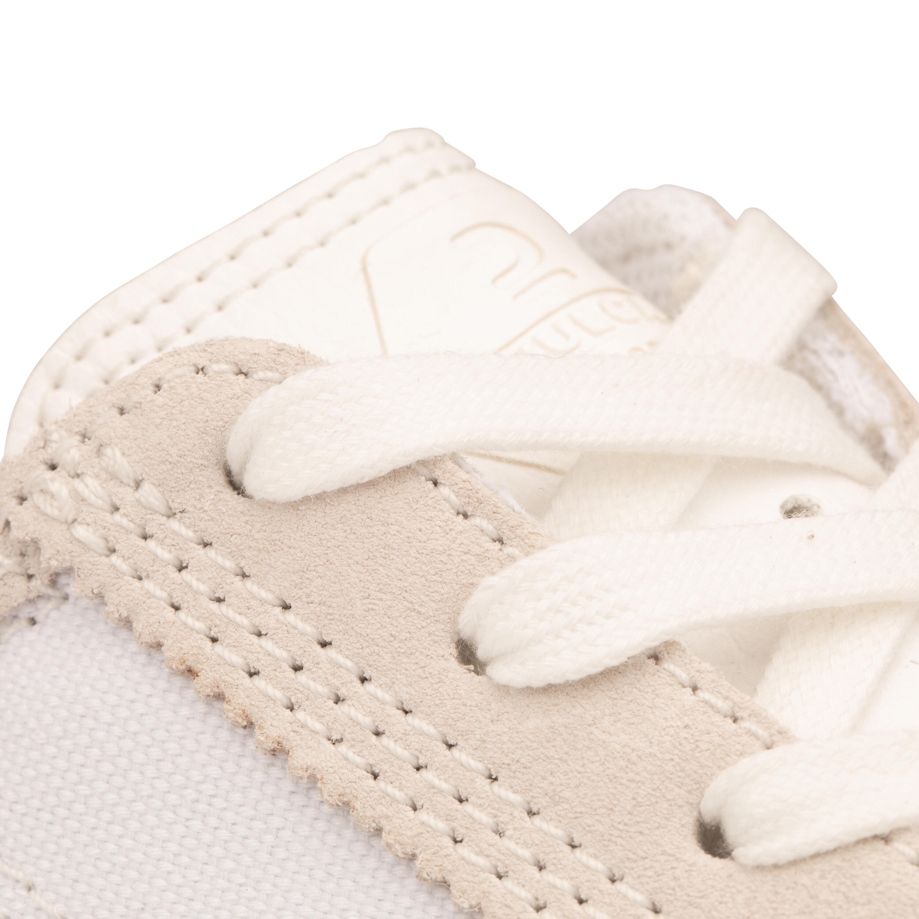 Adult Vulcanised Skate Shoes Vulca 500 II - White/White 13/18