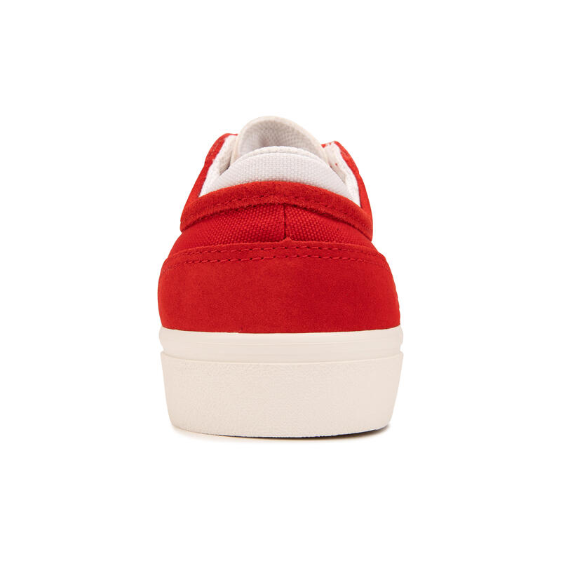 Chaussures vulcanisées de skateboard adulte VULCA 500 II rouge / blanche