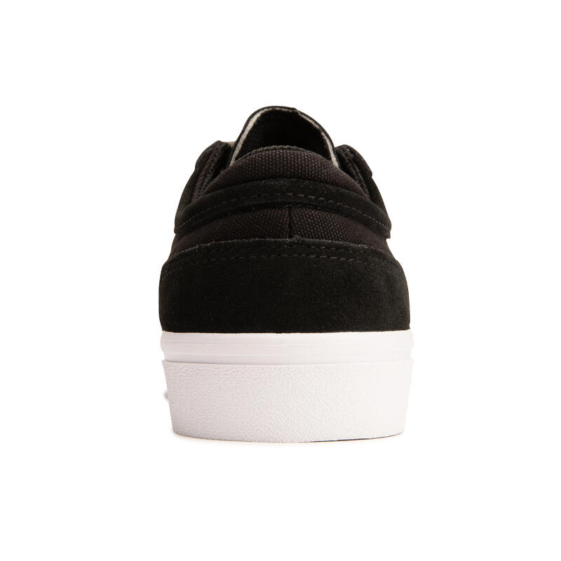 Adult Vulcanised Skate Shoes Vulca 500 II - Black/White