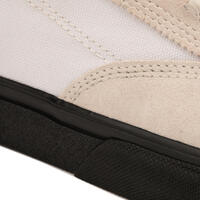 Adult Vulcanised Skate Shoes Vulca 500 II - White/Black