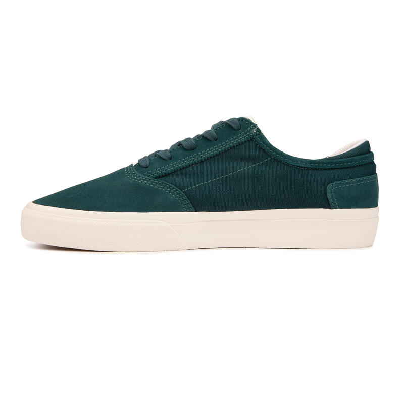 Calçado Vulcanizado de Skate Adulto VULCA 500 II Verde/Branco