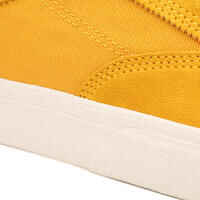 Adult Vulcanised Skate Shoes Vulca 500 II - Yellow/White