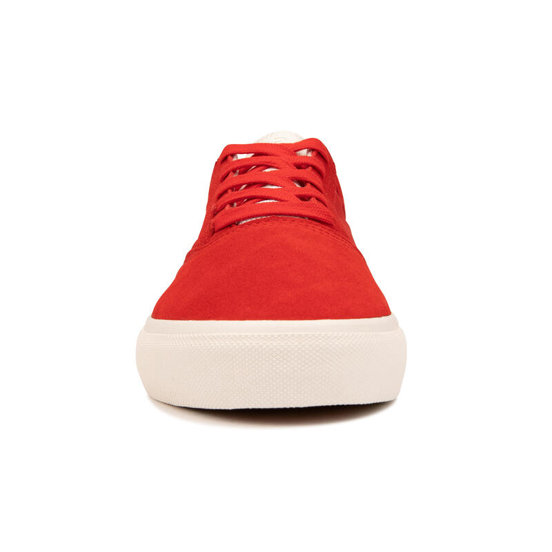 Skateboardové boty Vulca 500 II červeno-bílé