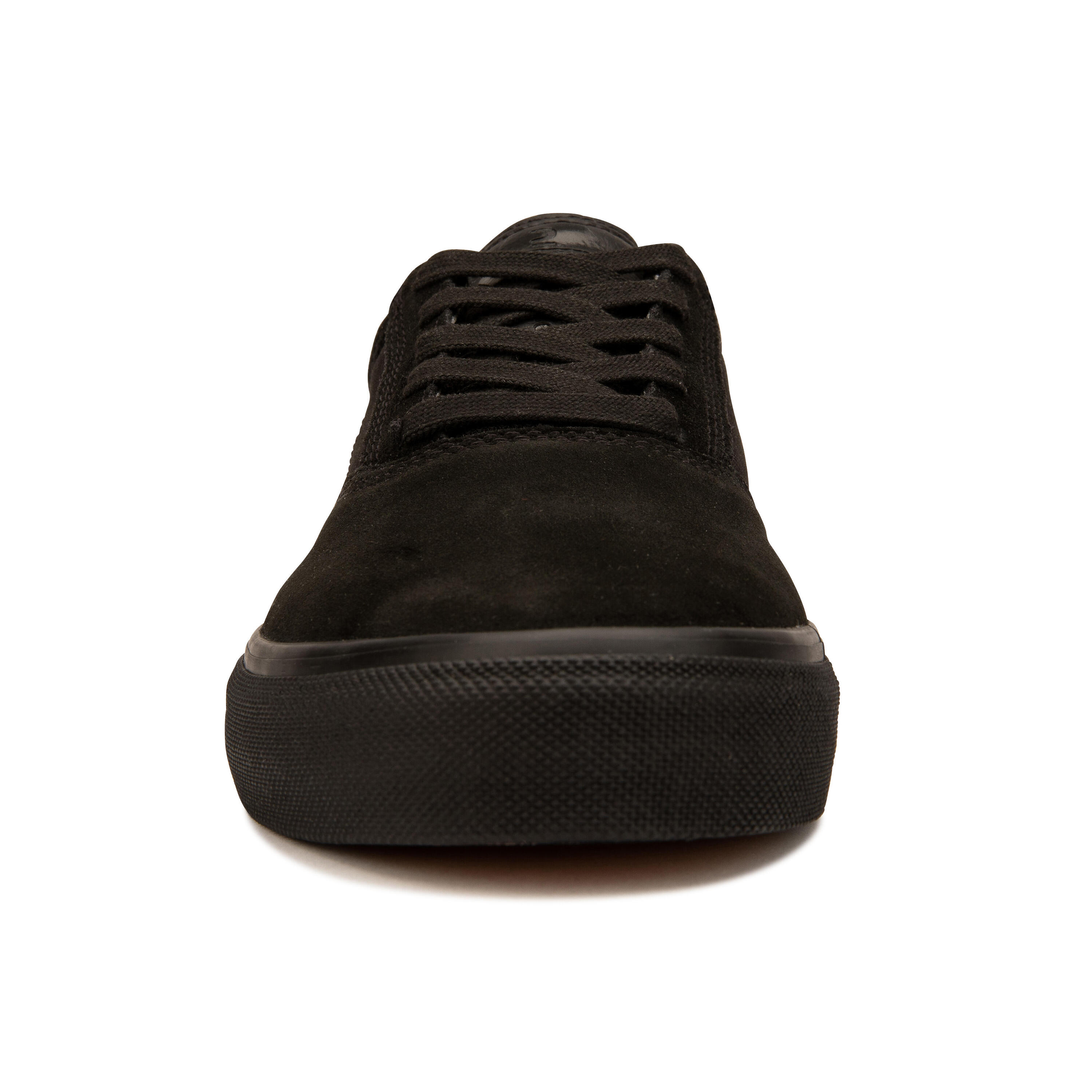 Adult Vulcanised Skate Shoes Vulca 500 II - Black/Black 7/17