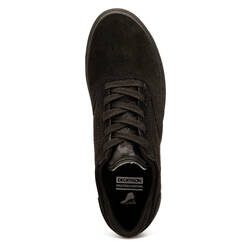 Adult Vulcanised Skate Shoes Vulca 500 II - Black/Black