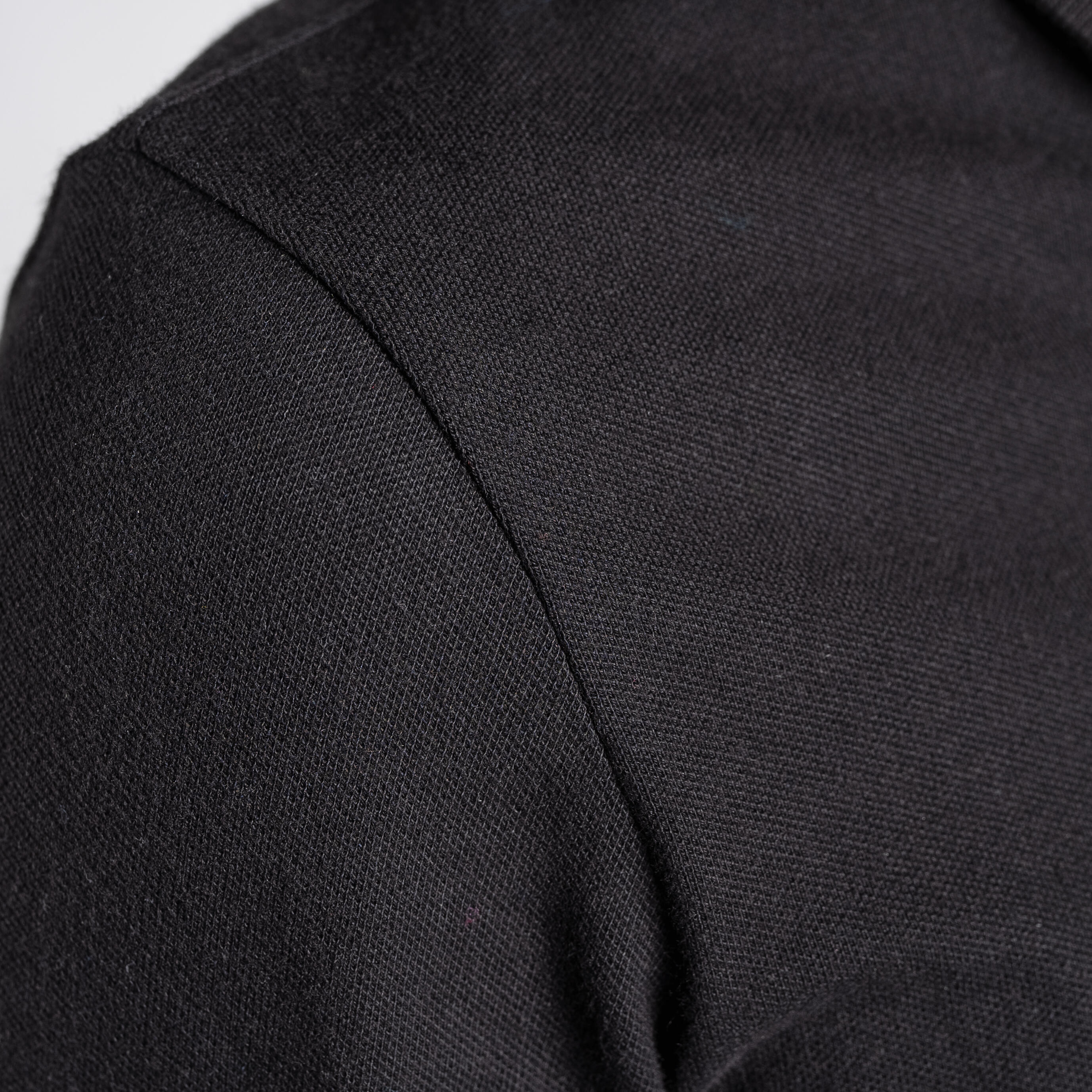 Women's golf long-sleeved polo shirt - MW500 black 4/5
