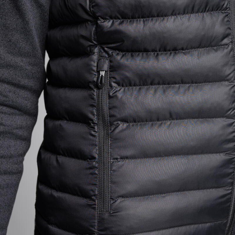 Dámská golfová prošívaná vesta do chladného počasí CW500 černá
