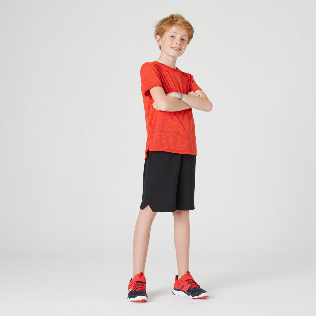 T-shirt enfant synthétique respirant - 500 blue