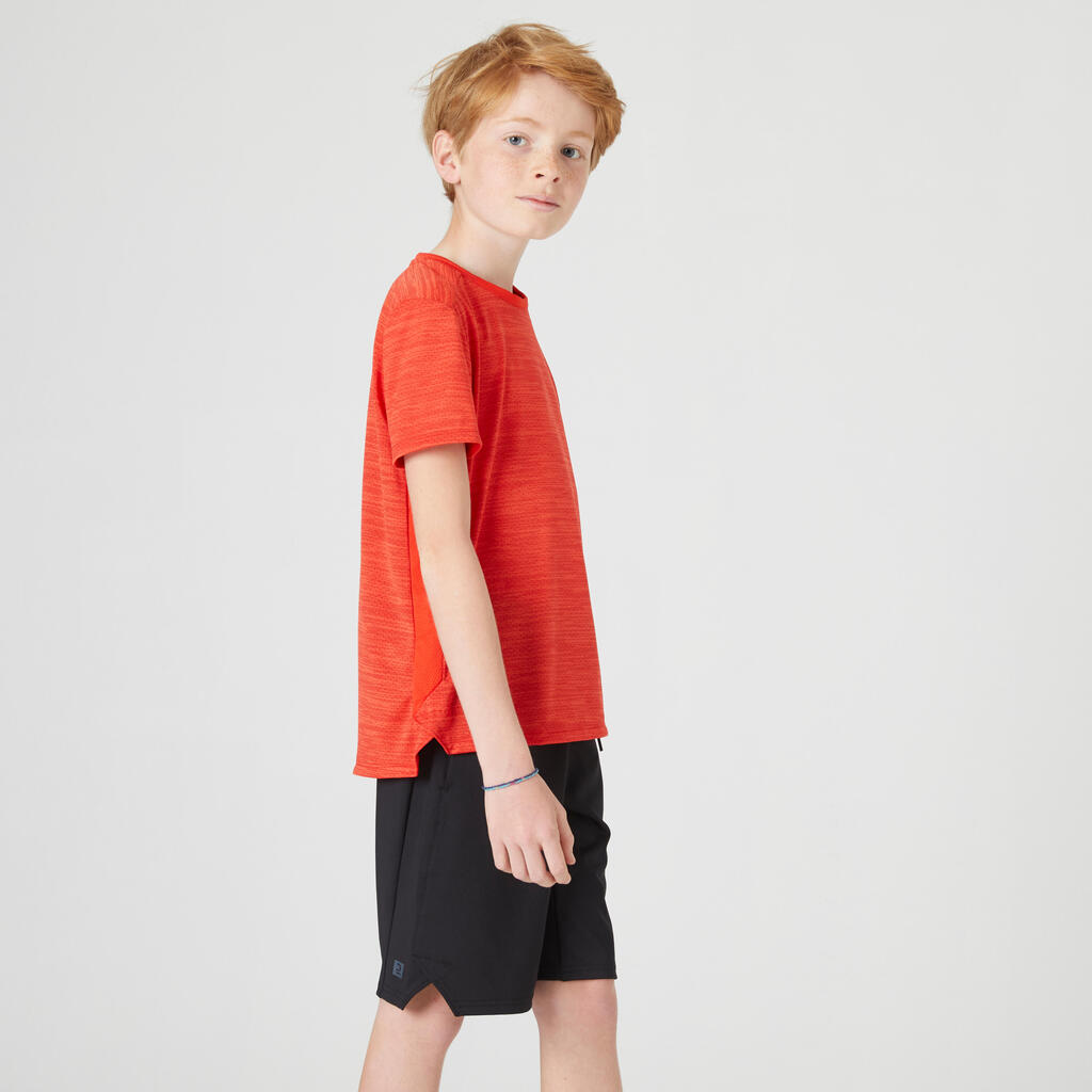 T-shirt enfant synthétique respirant - 500 blue