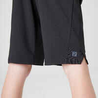 Kids' Breathable Shorts 500 - Black