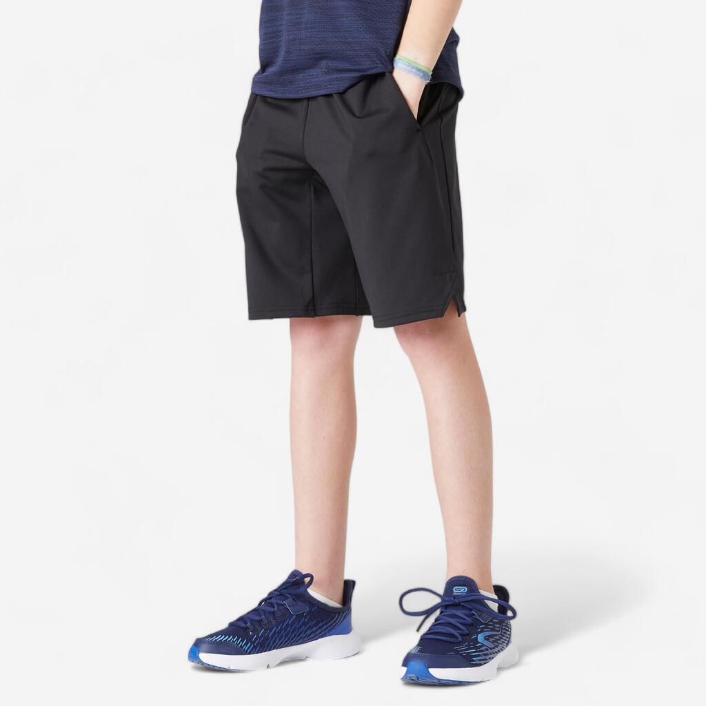 Kids' Breathable Shorts 500 - Black