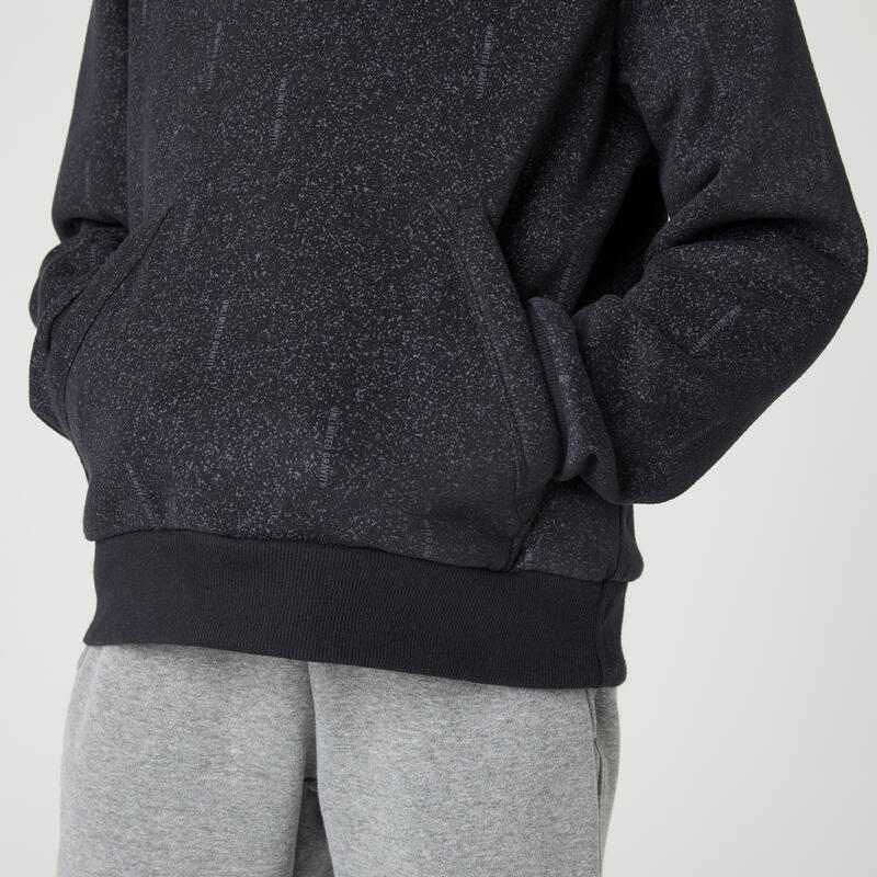 Warme hoodie voor kinderen uniseks met print