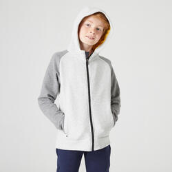 Kids' Breathable Cotton Zip-Up Hoodie 