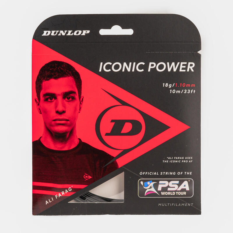 Cordaje Squash Dunlop Iconic Power 1,10 mm