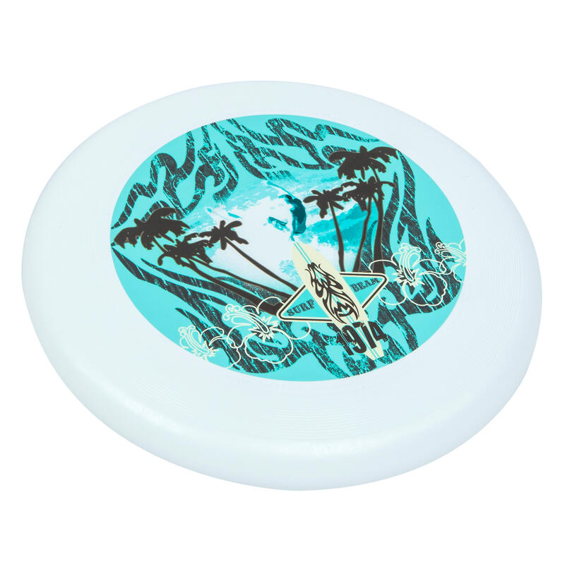 Ultimate frisbee met surftekening