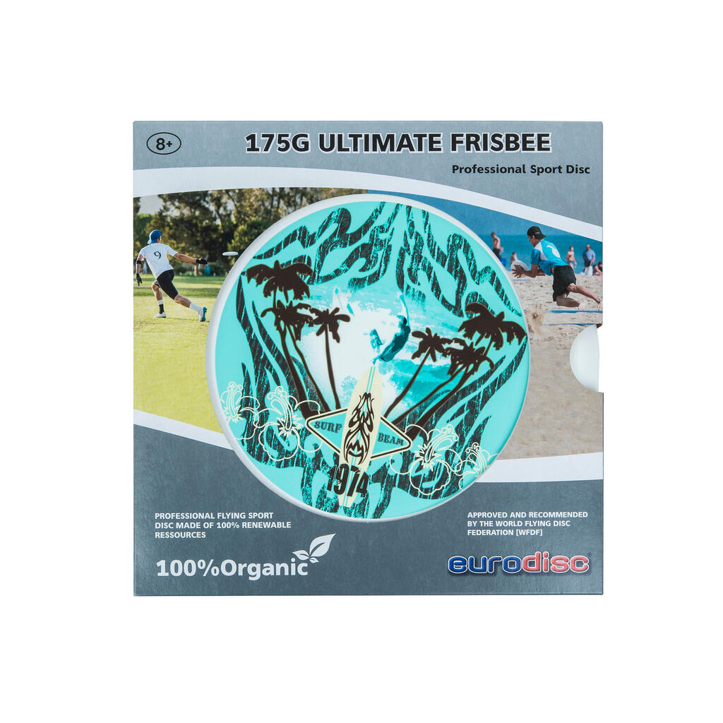 Organisks plastmasas ultimatfrizbija disks - Surf ilustrācija