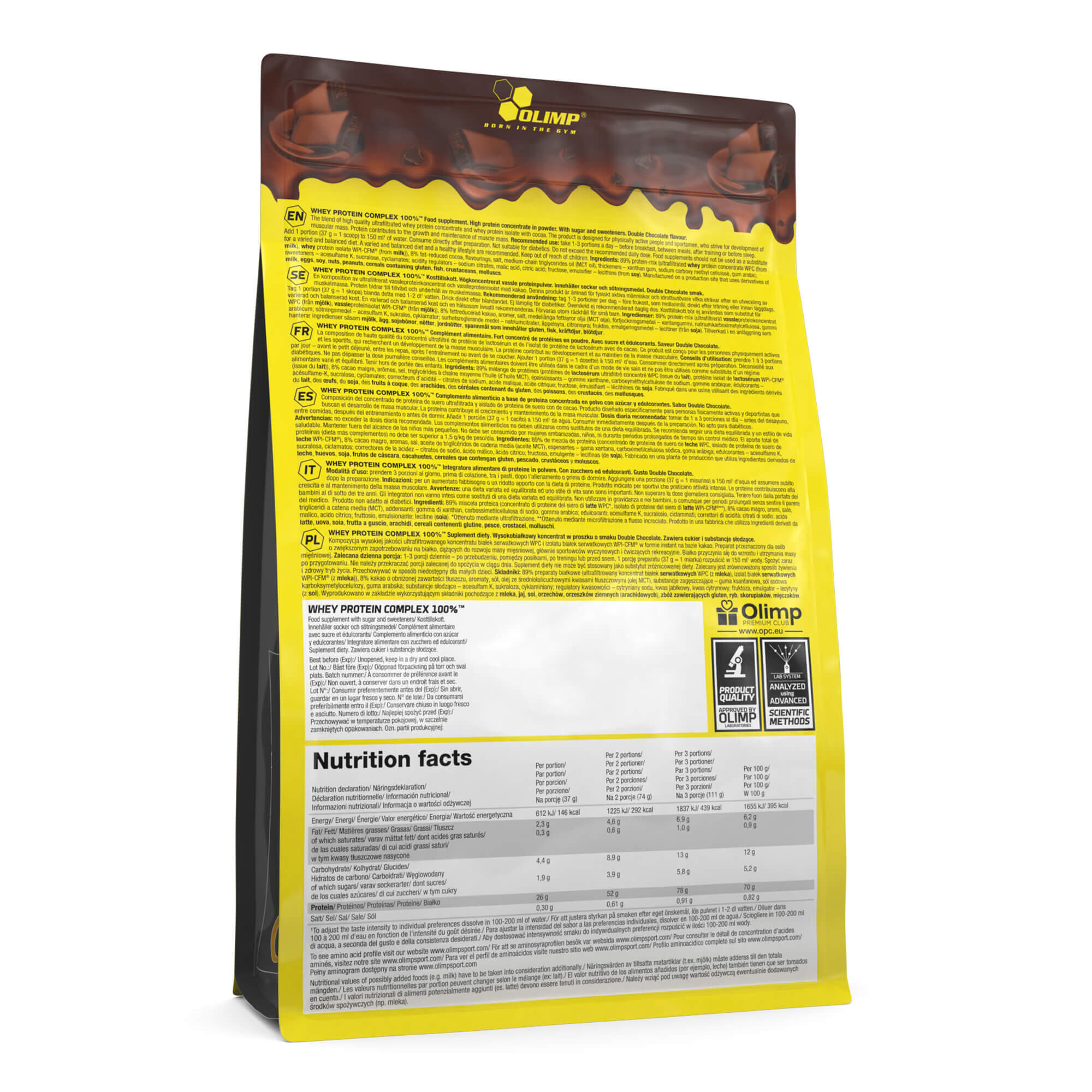 Odżywka białkowa Whey Protein Complex 100% 0,7 kg czekolada 3/4
