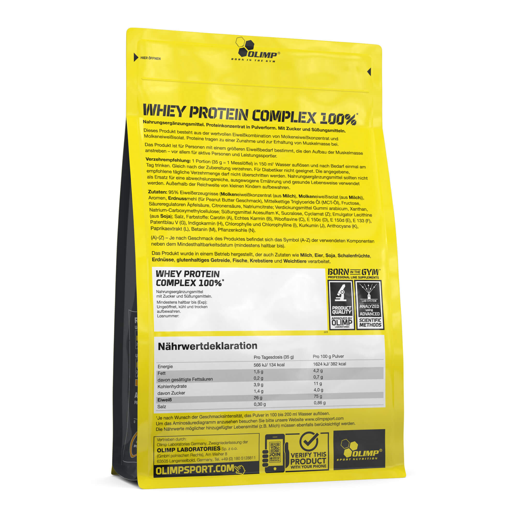 Odżywka białkowa Whey Protein Complex 100% 0,7 kg wanilia 2/5