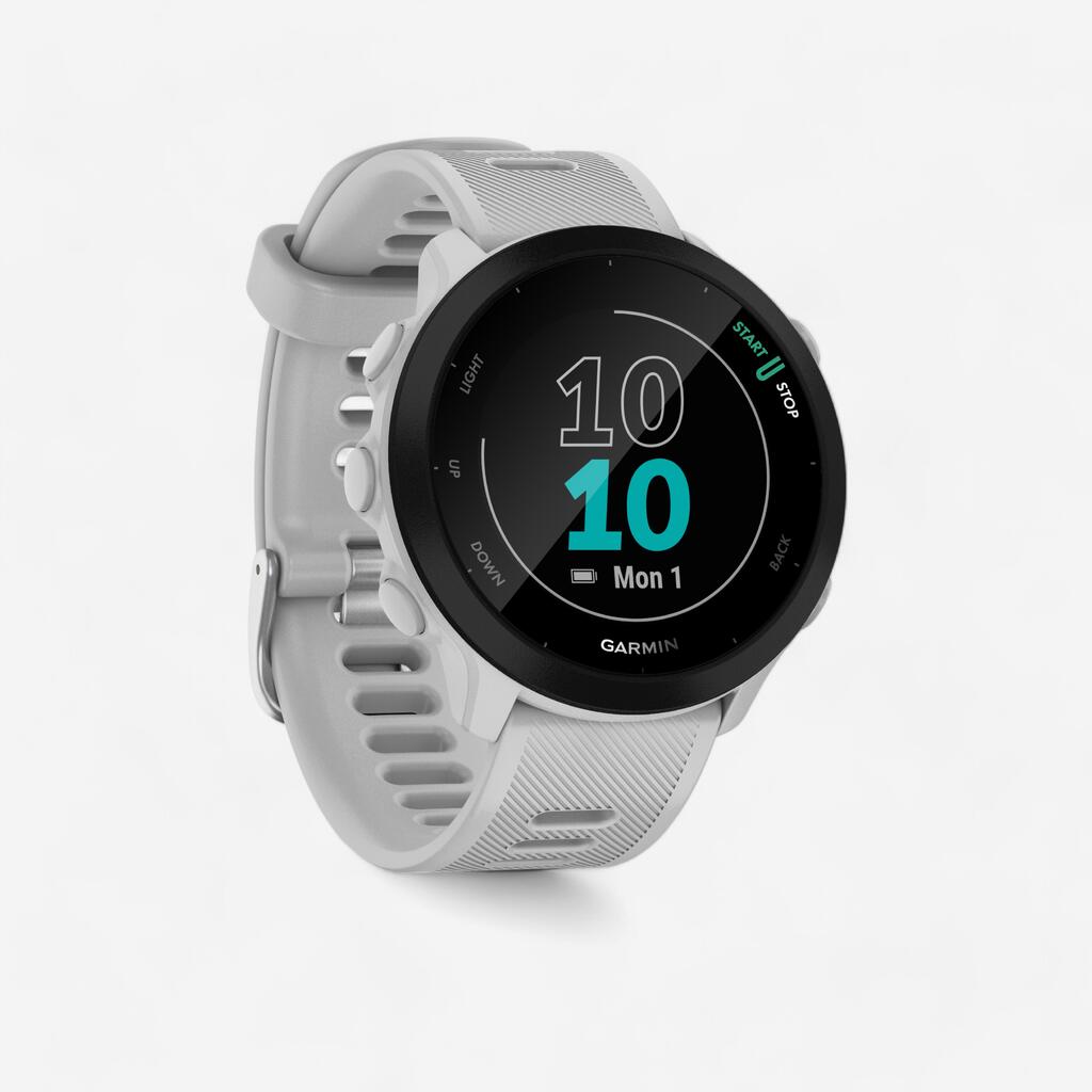 שעון GARMIN FORERUNNER 55 GPS - לבן